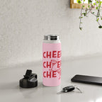 Cheers. Cocktails and Drinks in Pink and Red Water Bottle Gallery Image 4