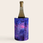 Galaxy Pattern Watercolor Wine Chiller Gallery Image 3