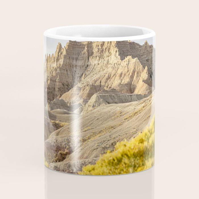 Sunrise over the Badlands x Badlands National Park Photography Coffee Mug Gallery Image 4