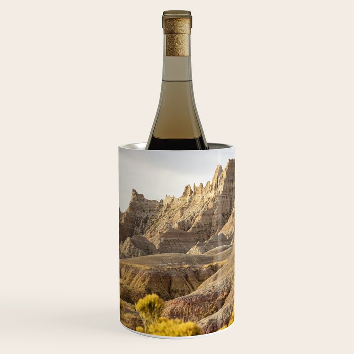 Sunrise over the Badlands x Badlands National Park Photography Wine Chiller Gallery Image 2