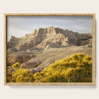Sunrise over the Badlands x Badlands National Park Photography Serving Tray Gallery Image 1
