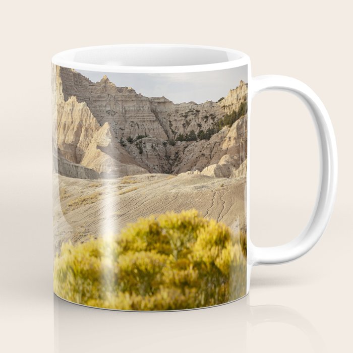 Sunrise over the Badlands x Badlands National Park Photography Coffee Mug Gallery Image 1