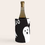 Boo halloween ghost Wine Chiller Gallery Image 3