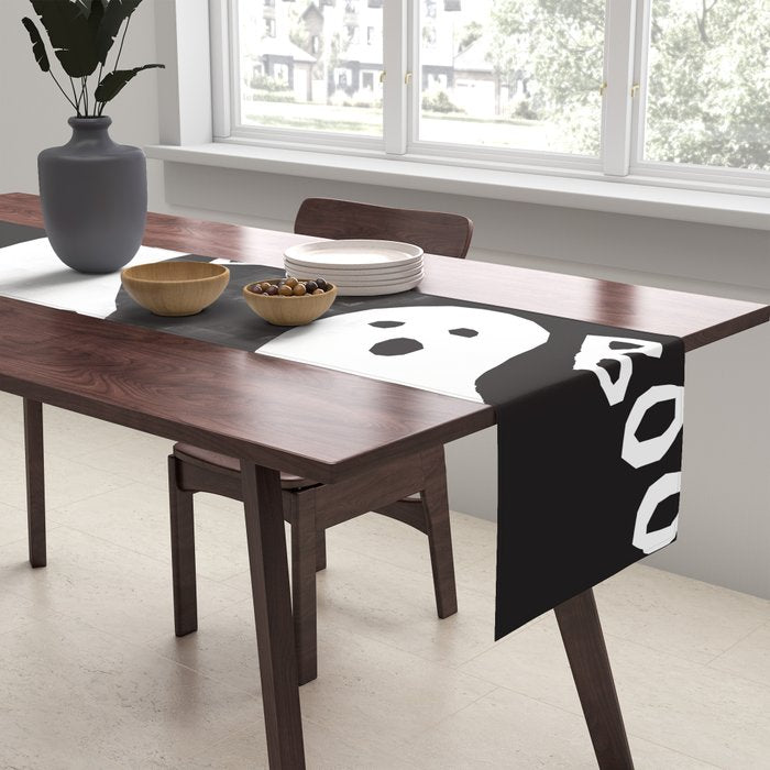 Boo halloween ghost Table Runner Gallery Image 2