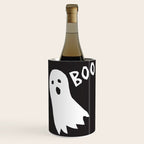 Boo halloween ghost Wine Chiller Gallery Image 1