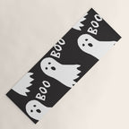 Boo halloween ghost Yoga Mat Gallery Image 1