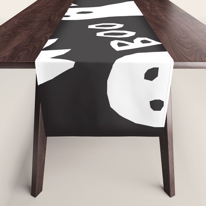 Boo halloween ghost Table Runner Gallery Image 1