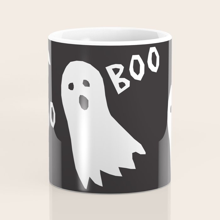 Boo halloween ghost Coffee Mug Gallery Image 4