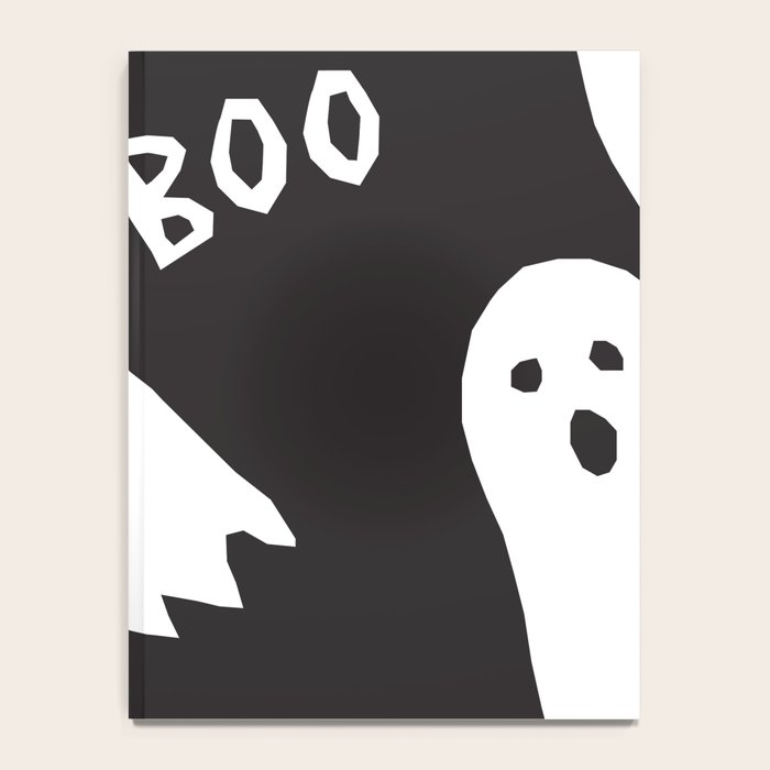 Boo halloween ghost Notebook Gallery Image 4