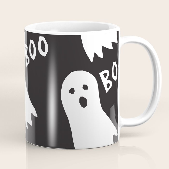 Boo halloween ghost Coffee Mug Gallery Image 1