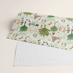 Animals' Garden Party Wrapping Paper Gallery Image 2
