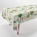 Animals' Garden Party Tablecloth Gallery Image 1