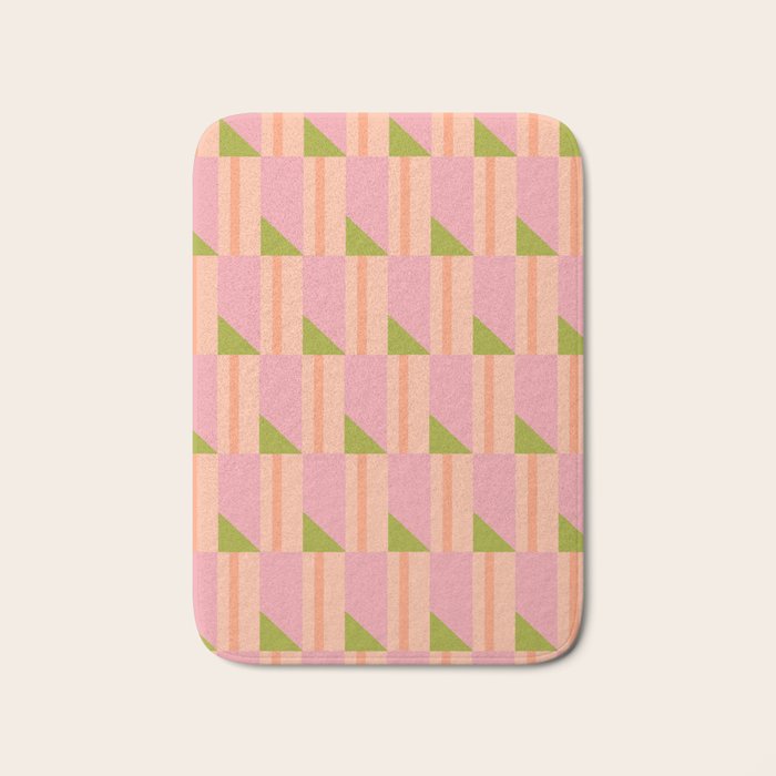 Pink Hour Bath Mat Gallery Image 1
