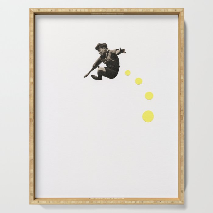 How High Can You Jump? Serving Tray Gallery Image 1