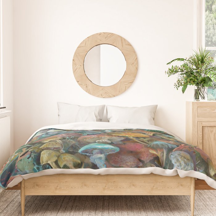 Magic Mushroom Garden Duvet Cover Gallery Image 3