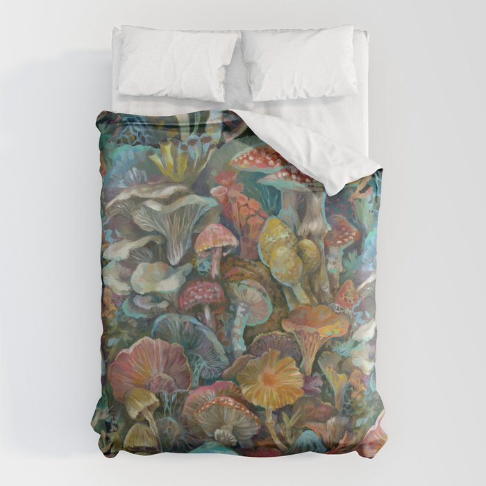 Magic Mushroom Garden Duvet Cover Gallery Image 6