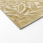 William Morris Vintage Bluebell Gold & Vellum Welcome Mat Gallery Image 2