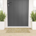 William Morris Vintage Bluebell Gold & Vellum Welcome Mat Gallery Image 3