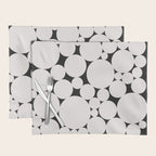 Circular Collage - Black and White Placemat Gallery Image 1