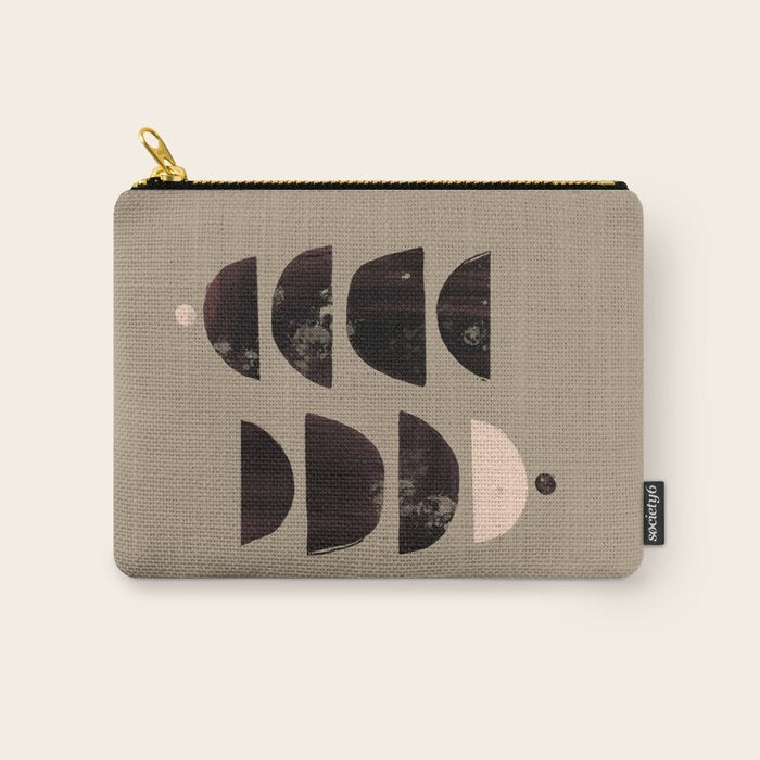 Abstract Bohemian Art Print Matisse Muted Art Print Carry All Pouch Gallery Image 1