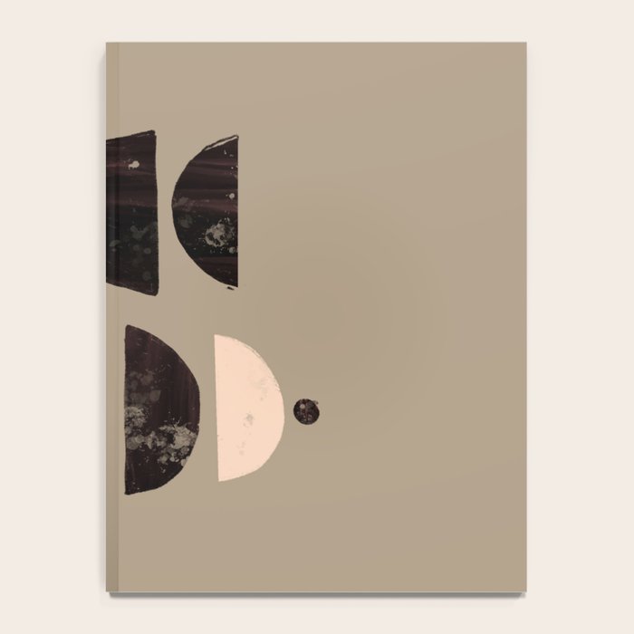 Abstract Bohemian Art Print Matisse Muted Art Print Notebook Gallery Image 4