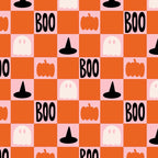 Halloween Checkered Print in Pink Coffee Mug Gallery Image 2