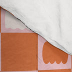Halloween Checkered Print in Pink Comforter Gallery Image 4