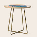 Tropical Sunset Palms I Side Table Gallery Image 1
