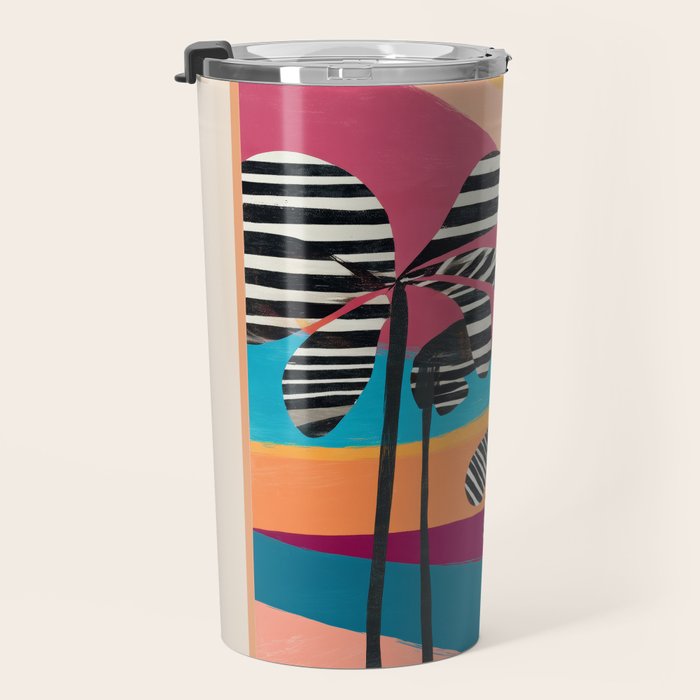 Tropical Sunset Palms I Travel Mug Gallery Image 3