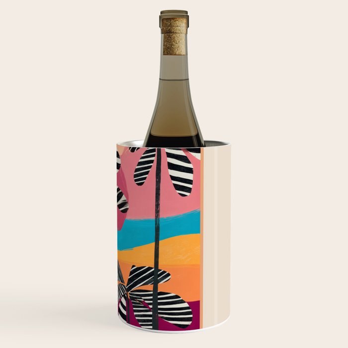 Tropical Sunset Palms I Wine Chiller Gallery Image 3