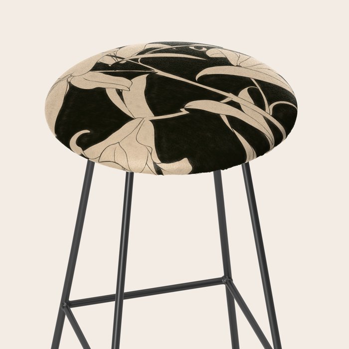 Minimalist Flowers 6 Stool Gallery Image 2