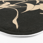 Minimalist Flowers 6 Bath Mat Gallery Image 3