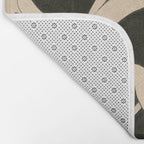 Minimalist Flowers 6 Bath Mat Gallery Image 2