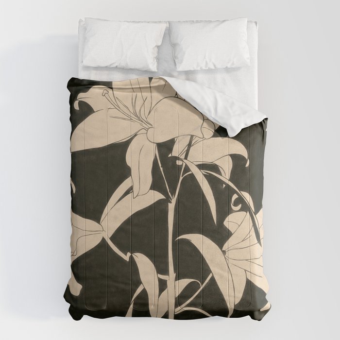 Minimalist Flowers 6 Comforter Gallery Image 6