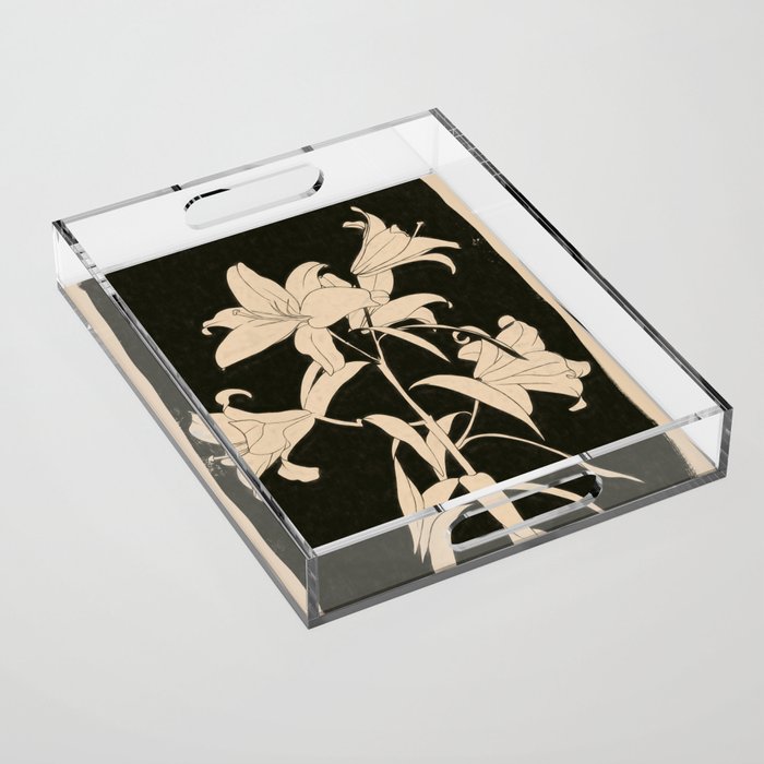Minimalist Flowers 6 Acrylic Tray Gallery Image 1