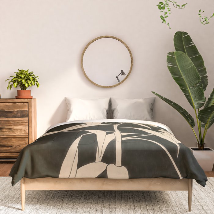 Minimalist Flowers 6 Comforter Gallery Image 3