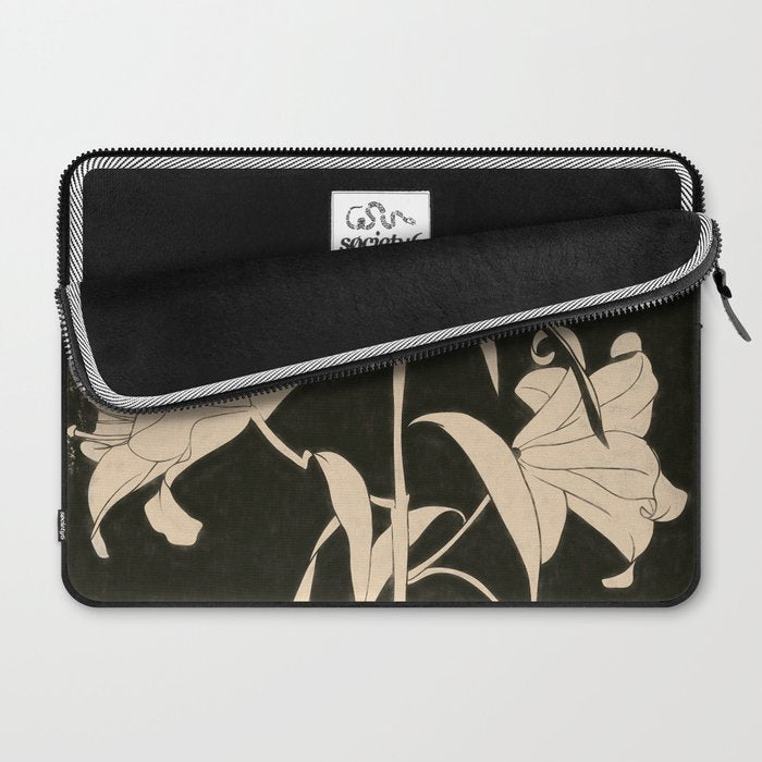Minimalist Flowers 6 Laptop Sleeve Gallery Image 2