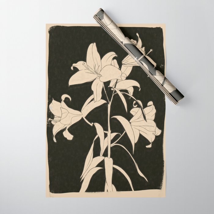 Minimalist Flowers 6 Wrapping Paper Gallery Image 1
