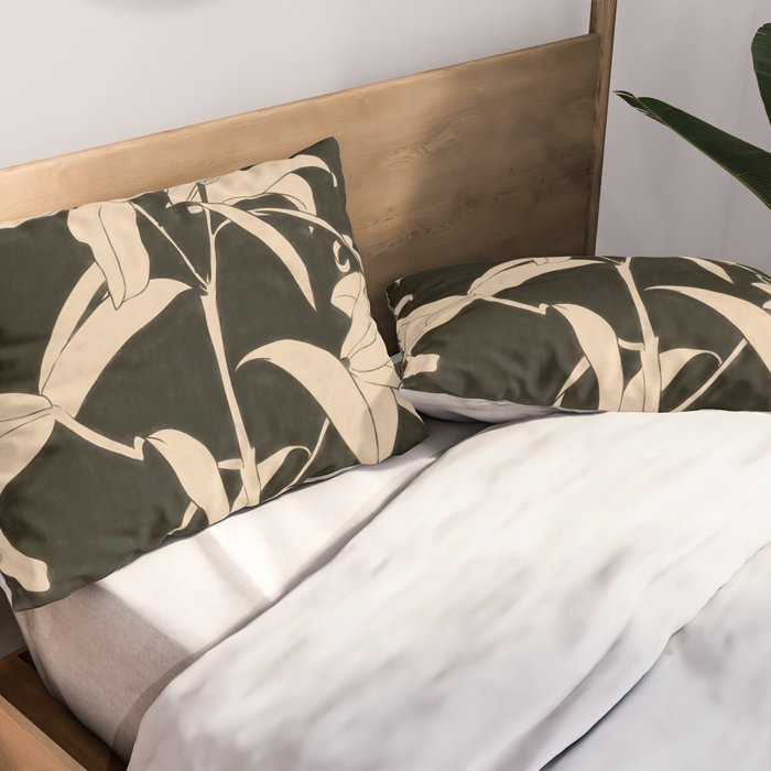 Minimalist Flowers 6 Pillow Sham Gallery Image 2