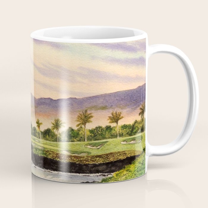 Mauna Kea Golf Course Hawaii Hole 3 Coffee Mug Gallery Image 1