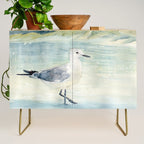 Seagull on the beach Credenza Gallery Image 1
