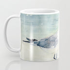 Seagull on the beach Coffee Mug Gallery Image 3