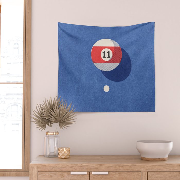 BALLS / Billiards II Wall Tapestry Gallery Image 2