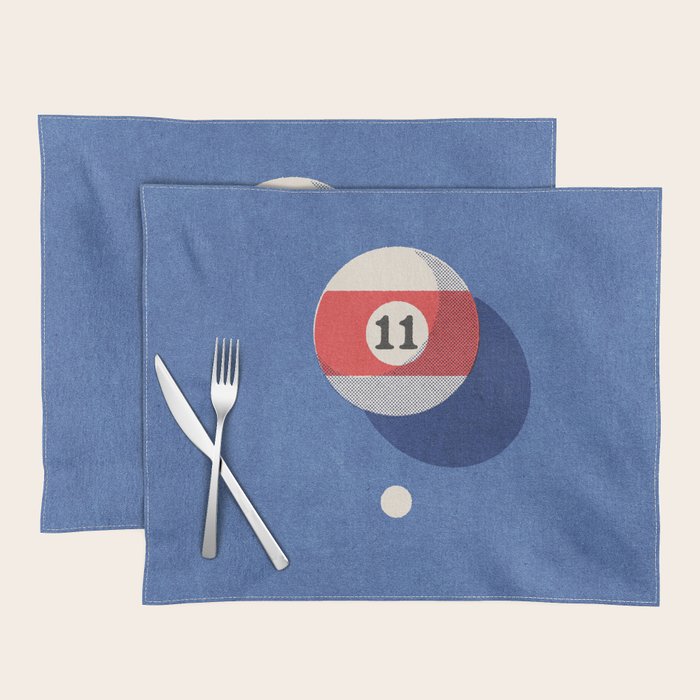 BALLS / Billiards II Placemat Gallery Image 1