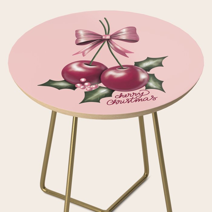 Cherry Christmas Side Table Gallery Image 2