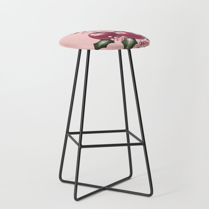 Cherry Christmas Stool Gallery Image 1