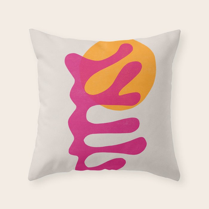 cutouts 3 Throw Pillow Gallery Image 6