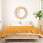 Simply Tangerine Orange Duvet Cover Gallery Image 3