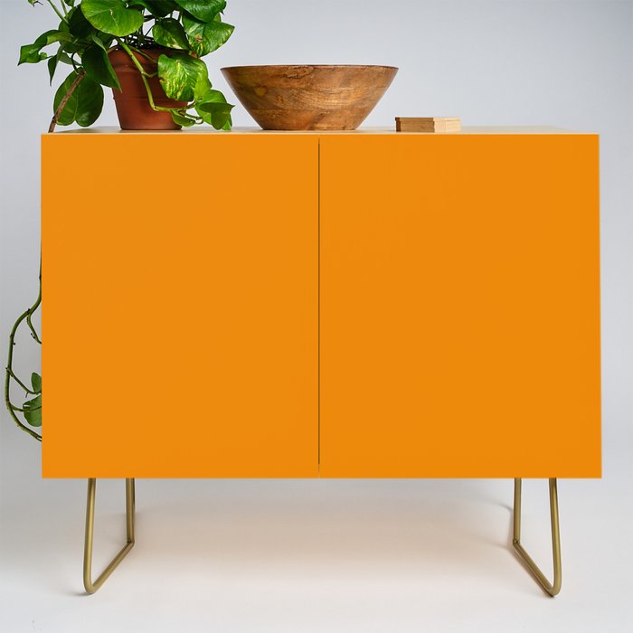 Simply Tangerine Orange Credenza Gallery Image 1