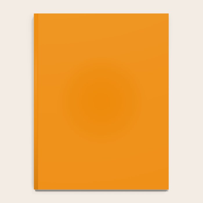 Simply Tangerine Orange Notebook Gallery Image 4
